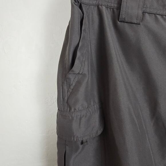 UTEX Canada Mens Brown Cargo Pockets Ripstop Lightweight Pants Gorpcore XL - Picture 15 of 16